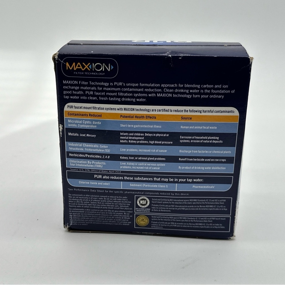 Pur Plus‎ Genuine Mineral Core Filter Lead 2 in Pack Fauce Filter RF-9999 new . - Picture 3 of 5